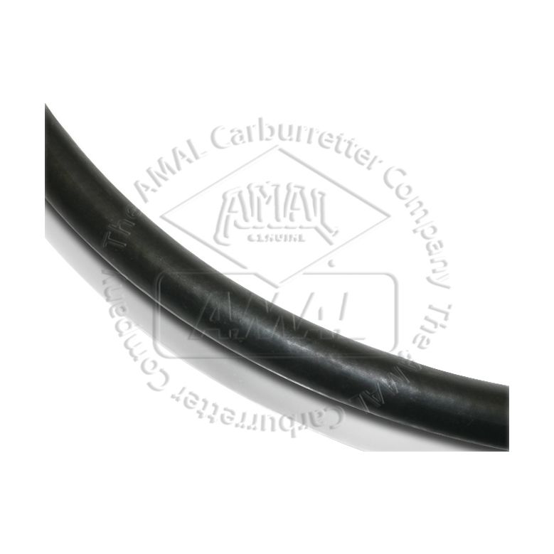 5.6mm x 1" Bore Black Flexible Fuel Hose SAE rated R9
