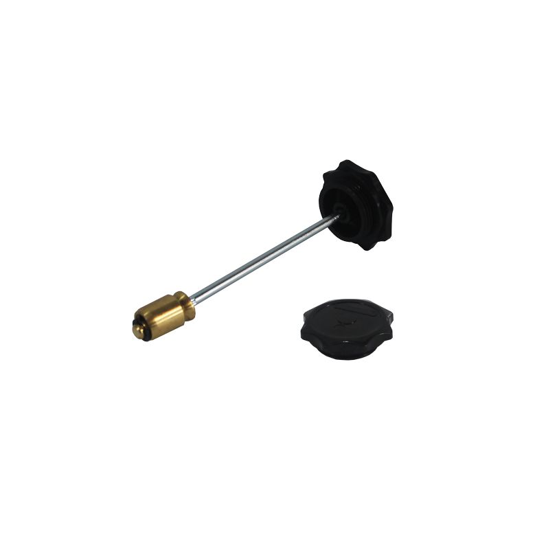 Dashpot Damper Assembly — Black Plastic (Non-Vented) | AUC 8102