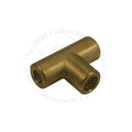 Brass T-Piece Solder type 2 x 5/16in & 1 x 3/8in bore