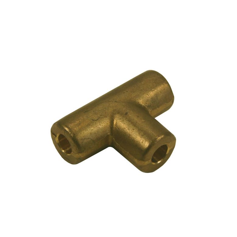 Brass T-Piece - Solder Type 5/16" Bore