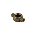 Double Brass 180 deg Banjo - Solder on 5/16" OD Pipe