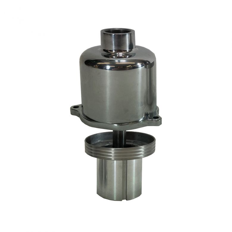 HIF44 Piston & Suction Chamber Assembly LZX 1521 — Genuine Burlen SU Part