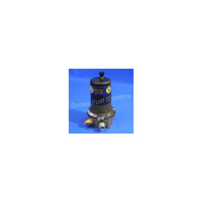 SU LP Fuel Pump — Electronic Negative Earth (Brass Body) AUA25BEN — Genuine SU Burlen Part