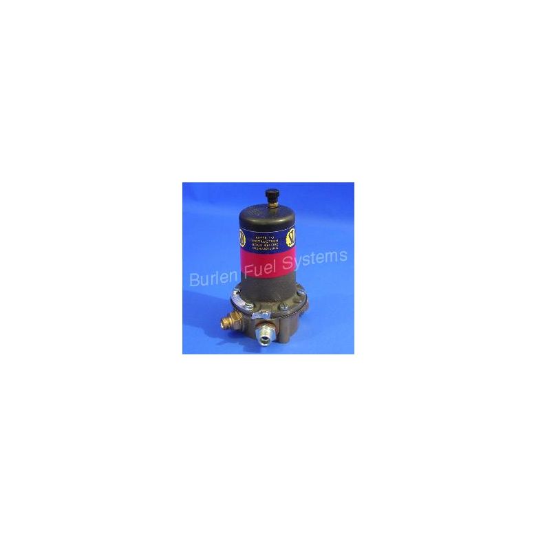 SU LP Fuel Pump — Electronic Positive Earth (Brass Body) AUA25BEP — Genuine SU Burlen Part
