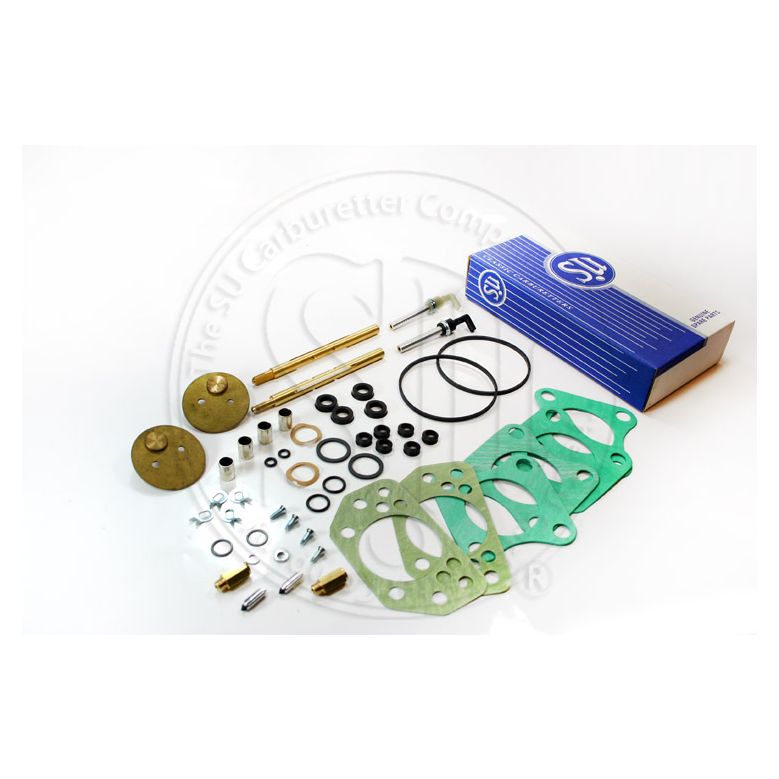 SU Pair of HIF6 Carburettors — Rover Rebuild Kit CRK 182 — Genuine Burlen Part