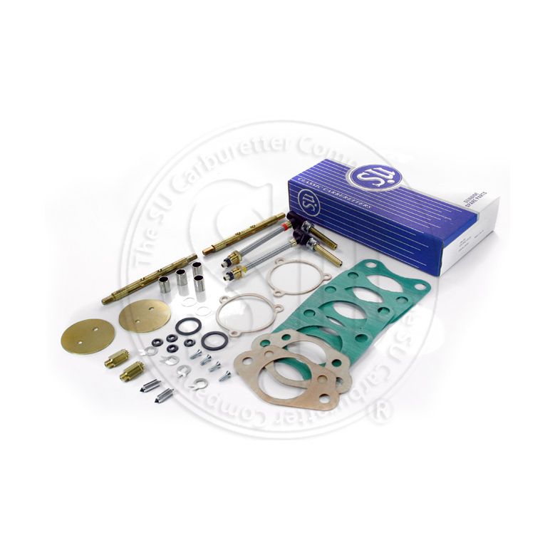 SU Pair of HS6 Carburettors — Triumph Rebuild Kit CRK 286 — Genuine Burlen Part