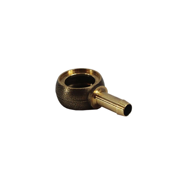 Single Brass Banjo 1/4 inch Bore | AUC 8398C