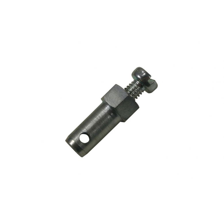 Throttle or Choke Connector — Brass Levers (Wide Hole Spacing) AUE 35 — Genuine SU Burlen Part