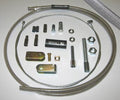 Venhill Stainless Braided Throttle Kit — 1 Metre — VEN-UKCC-B1M