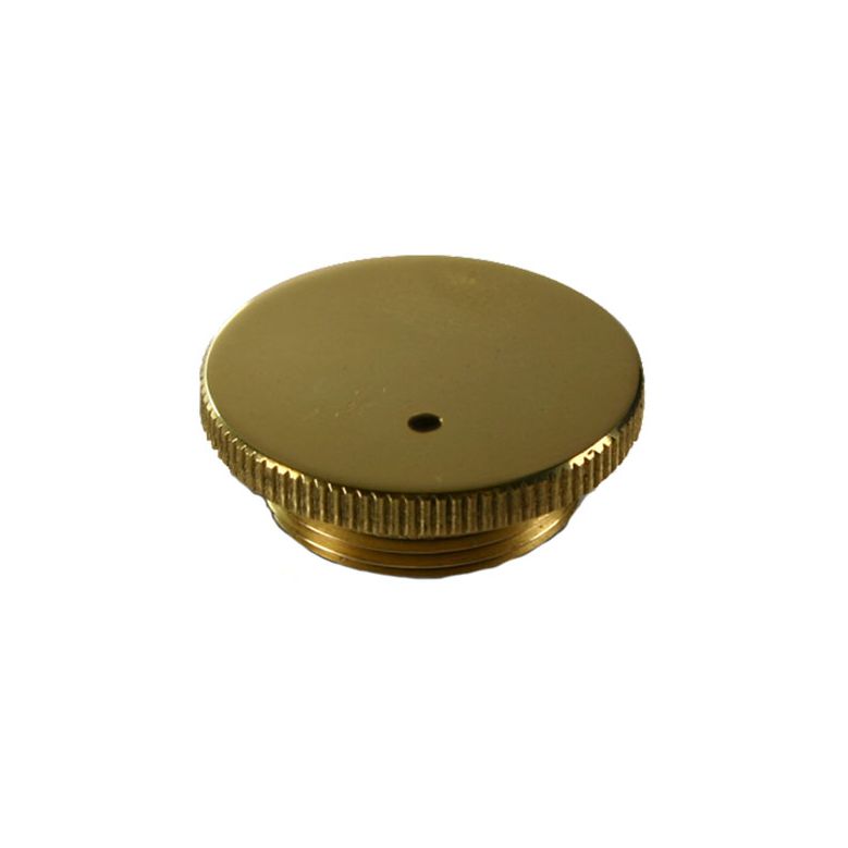 Replacement Brass Damper Cap — Vented | AUC 2144V